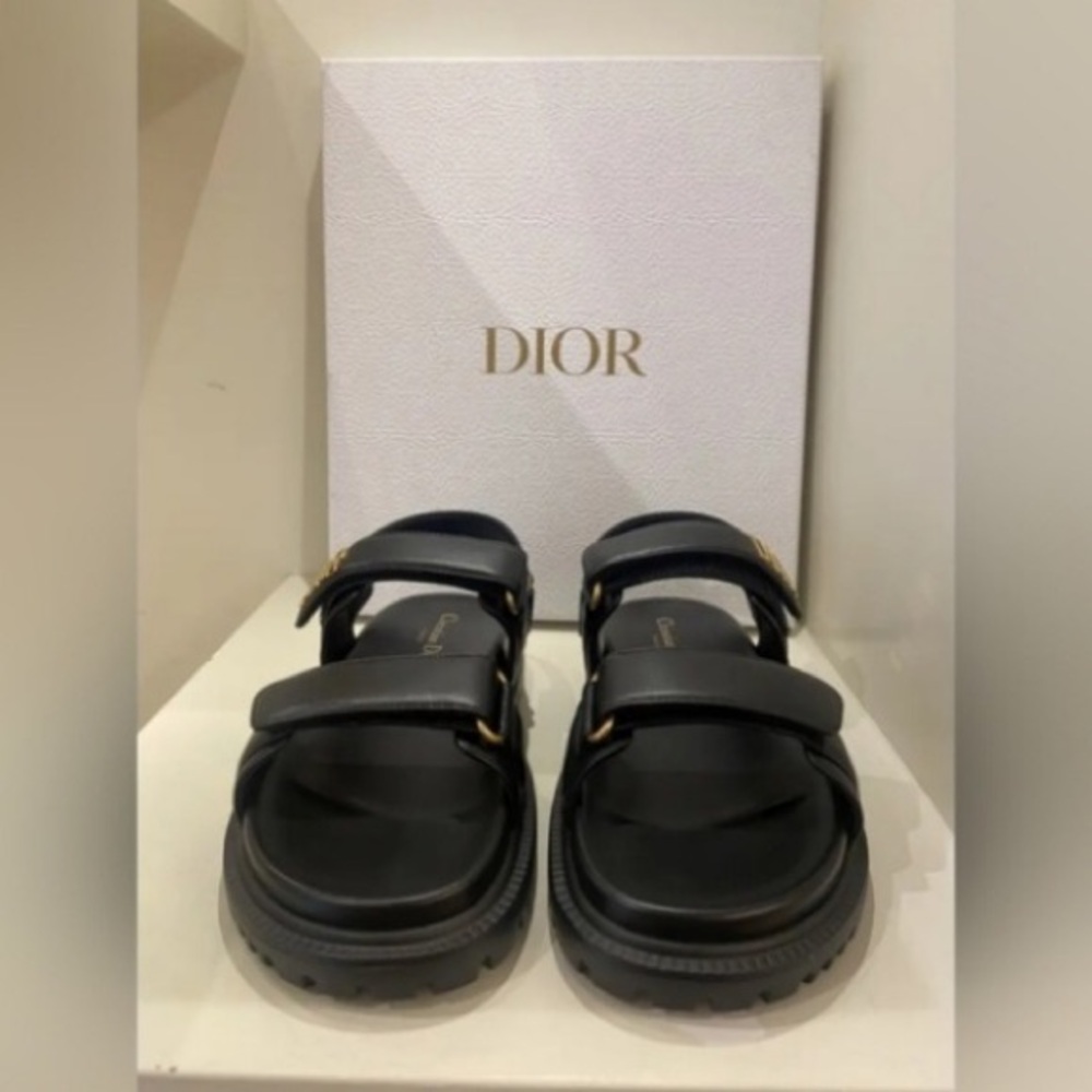 Dior Black Sandals